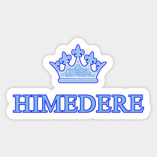 Himedere Blue Queen Sticker